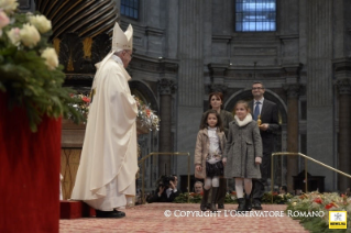  Homily of the Holy Father Francis for families